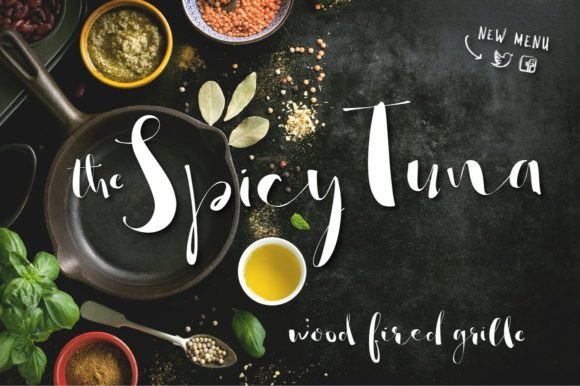 So Lovely Font Poster 3