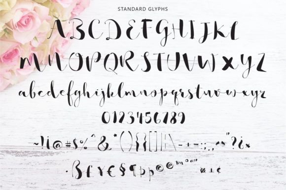 So Lovely Font Poster 4