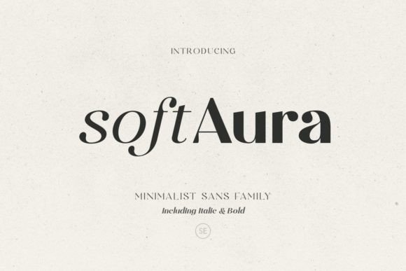 Soft Aura Font Poster 1