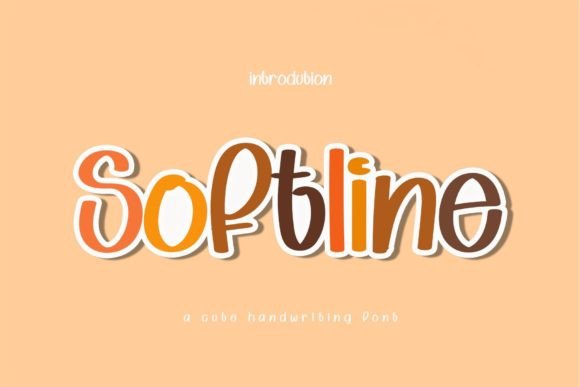Softline Font Poster 1