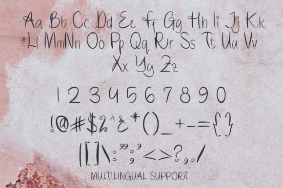 Softly Font Poster 4