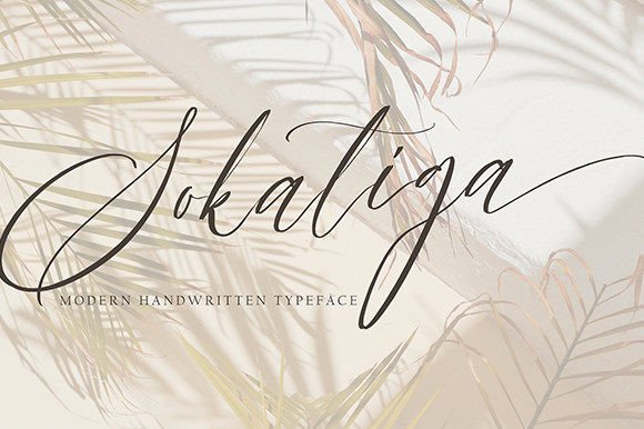 Sokatiga Font Poster 1