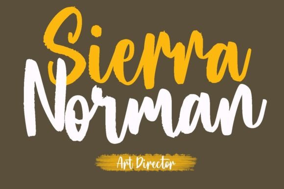 Solid Gold Font Poster 7
