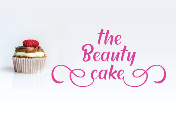 Some Cake Font Poster 2