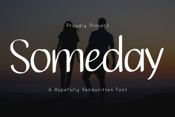 Someday Font Poster 1