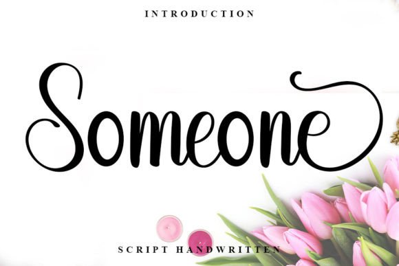 Someone Font Poster 1