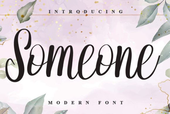 Someone Font Poster 1