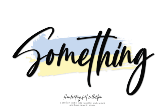 Something Font Poster 1