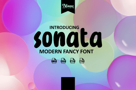 Sonata Font Poster 1