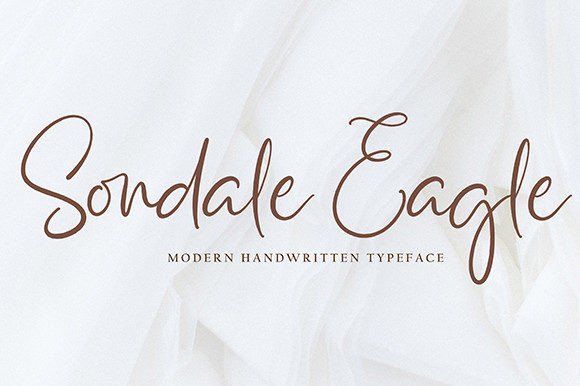 Sondale Eagle Font Poster 1