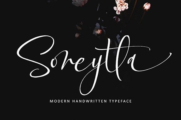 Soneytta Font Poster 1