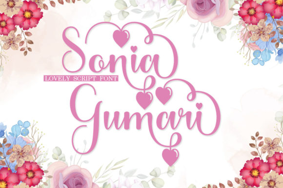 Sonia Gumari Font Poster 1