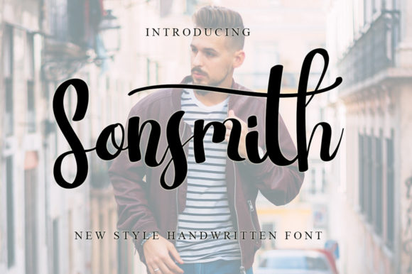 Sonsmith Font Poster 1