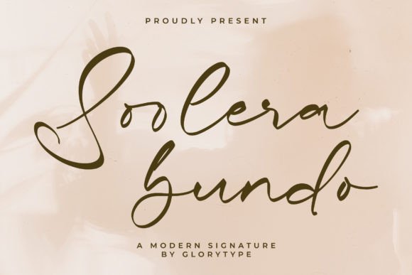 Soolera Bundo Font