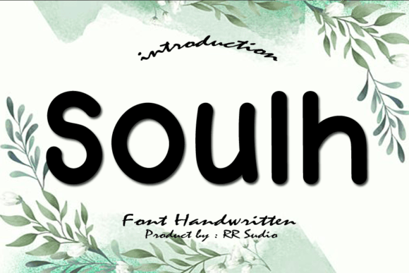 Soulh Font Poster 1