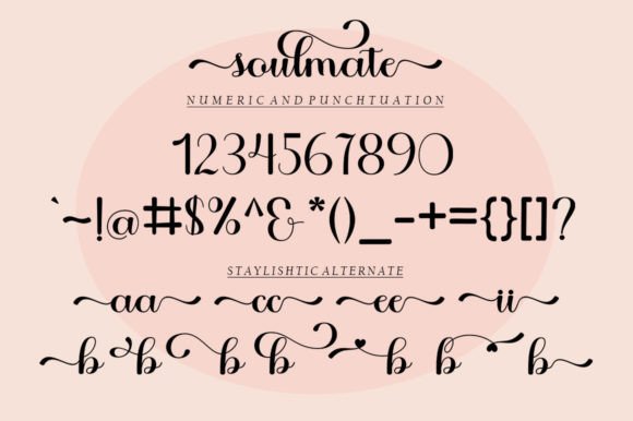 Soulmate Font Poster 6