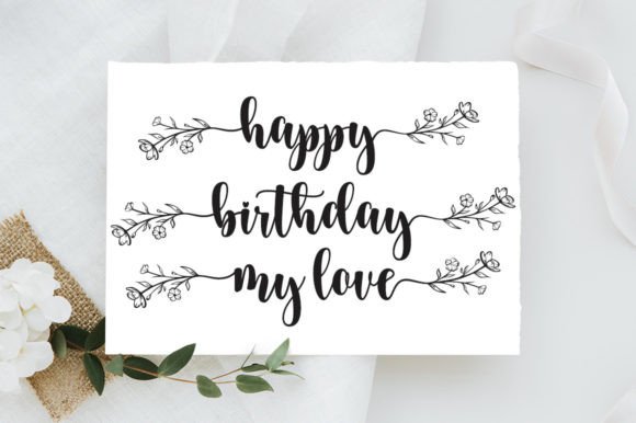 Soulmate Font Poster 7