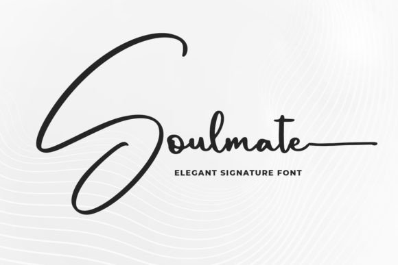 Soulmate Font Poster 1