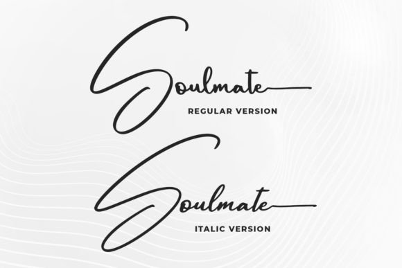 Soulmate Font Poster 7