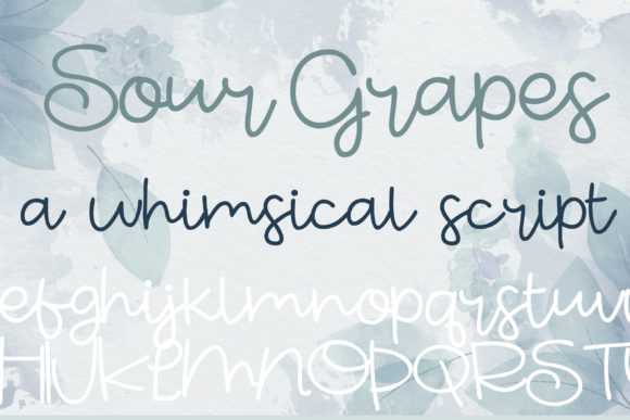 Sour Grapes Font