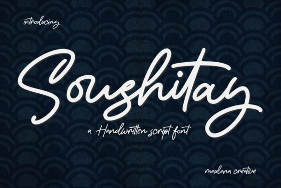Soushitay Font Poster 1