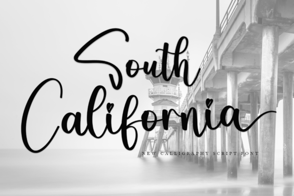 South California Font Poster 1