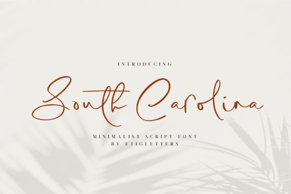 South Carolina Font