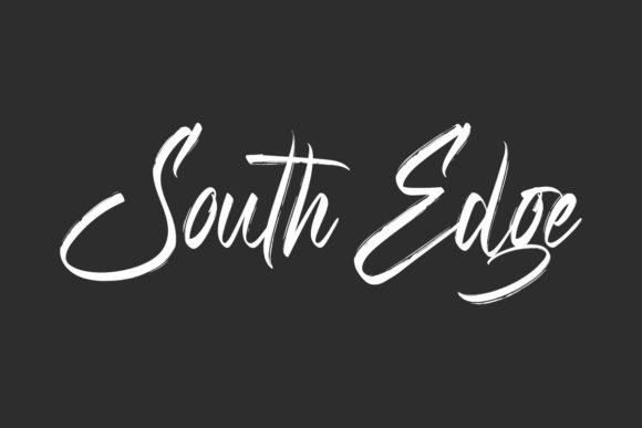 South Edge Font Poster 1