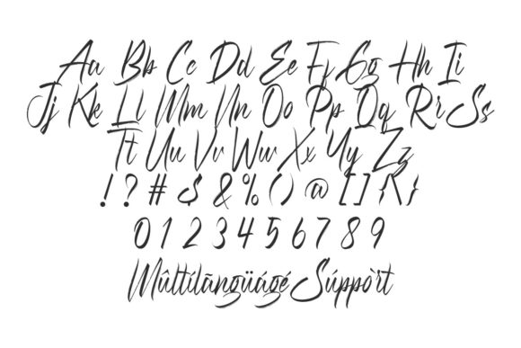 South Edge Font Poster 3