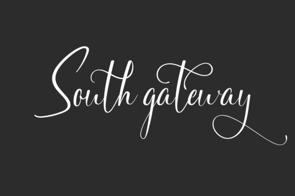 South Gateway Font Poster 1