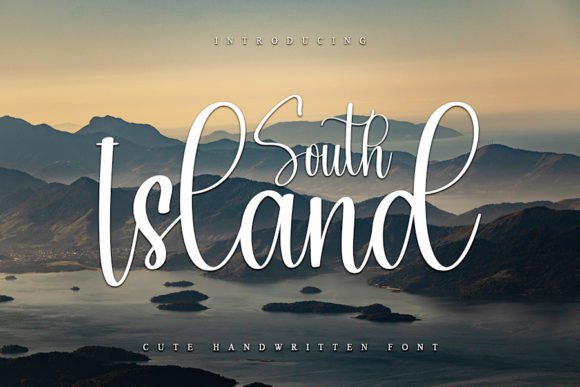 South Island Font Poster 1