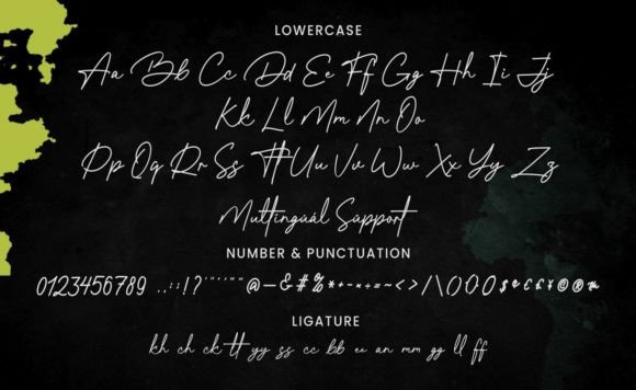 South Ortondo Font Poster 7