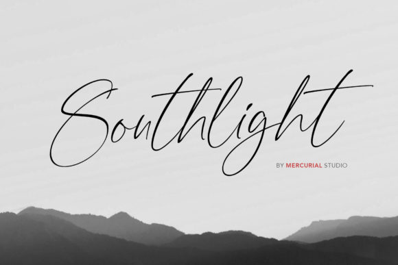Southlight Font Poster 1