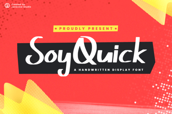 Soyquick Font Poster 1