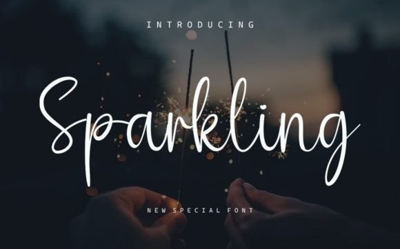 Sparkling Font