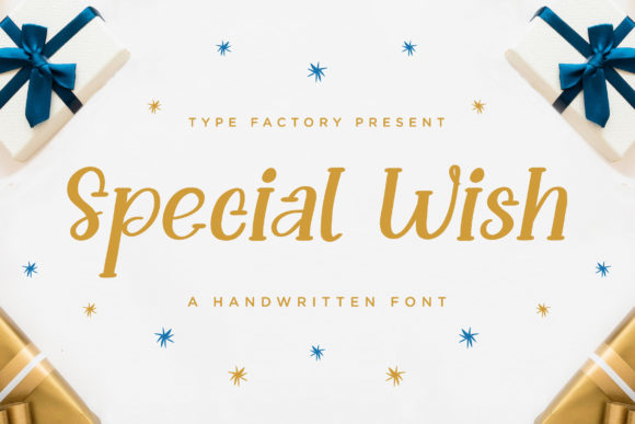 Special Wish Font Poster 1