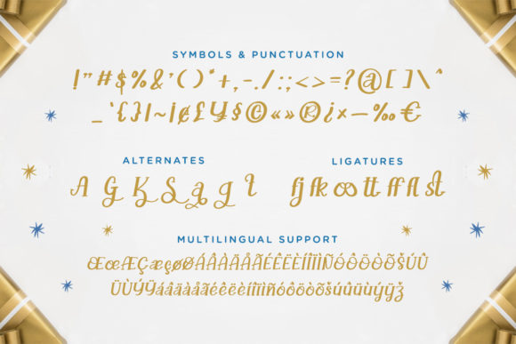 Special Wish Font Poster 3