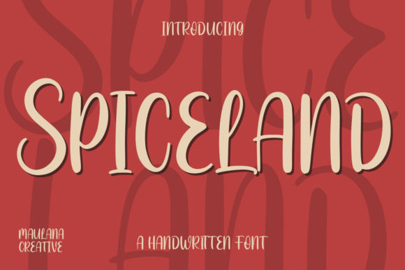 Spiceland Font Poster 1