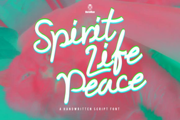 Spirit Font Poster 2