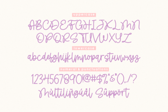 Splashline Font Poster 8