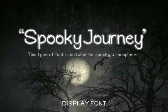 Spooky Journey Font Spooky Journey Font Poster 1
