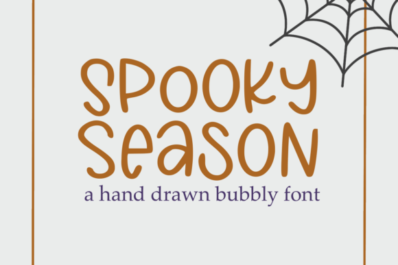 Spooky Season Font Spooky Season Font Poster 1