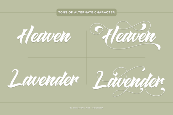 Spotless Hathaway Font Poster 4