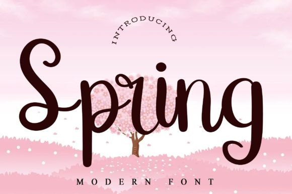 Spring Font