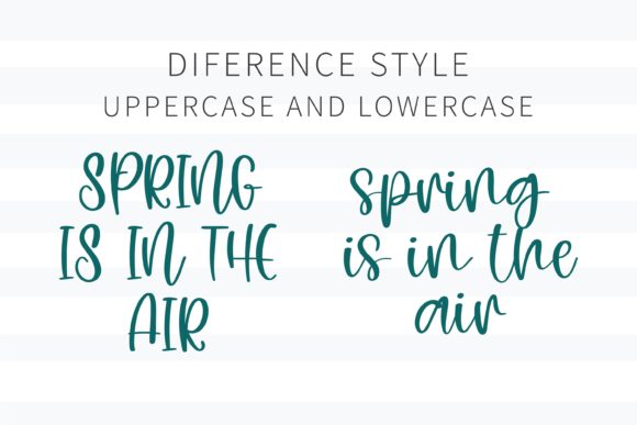 Spring Has Arrived Font Poster 2