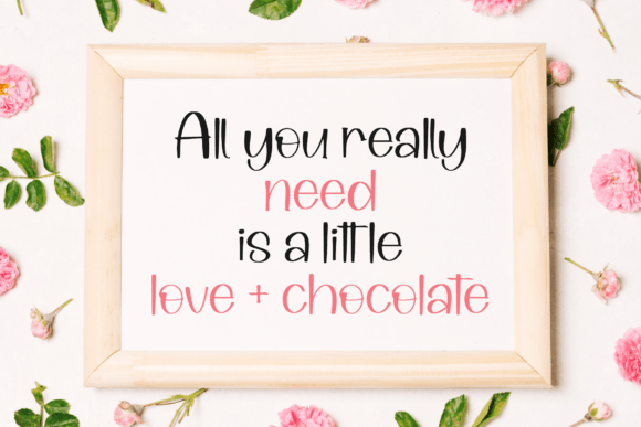 Spring Holiday Font Poster 11
