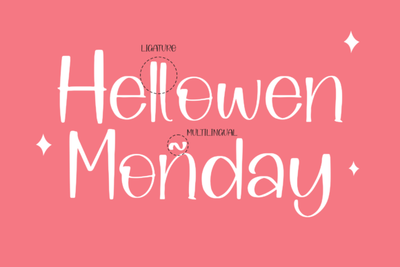 Spring Holiday Font Poster 12
