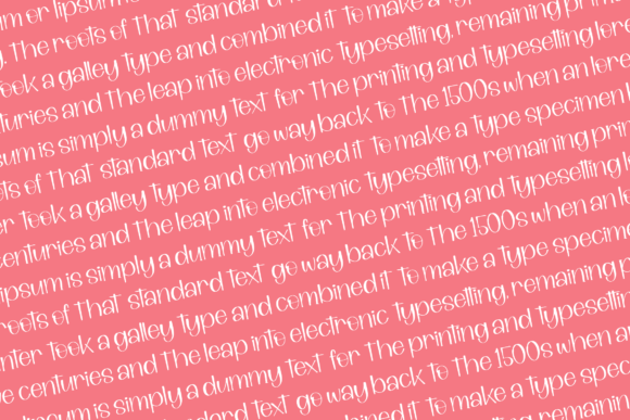 Spring Holiday Font Poster 8