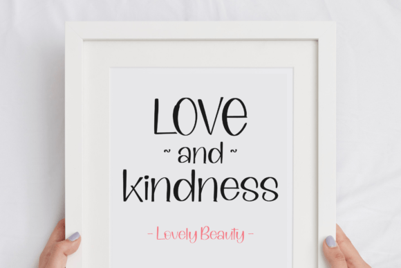 Spring Holiday Font Poster 10