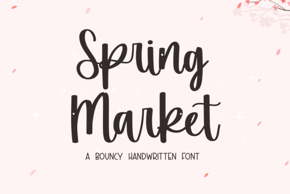 Spring Market Font